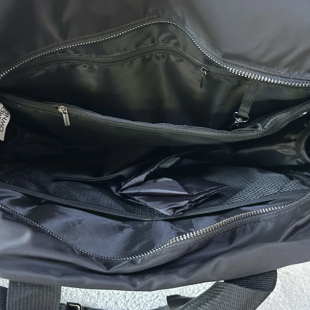 Pickleball Black Unisex Convertible Bag‎ 3-in-1 Travel Tote NWT